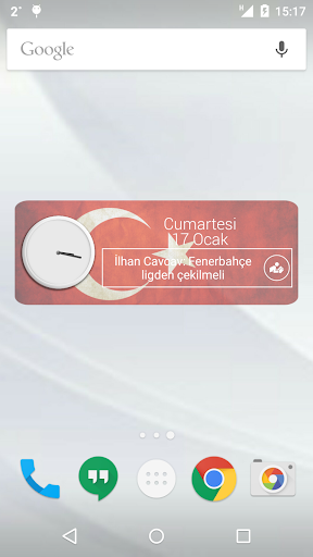 Turkey Clock RSS Widget