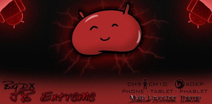Jelly Bean Extreme Red CM AOKP