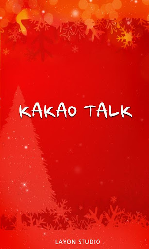 KAKAOTALK Theme Christmas Skin