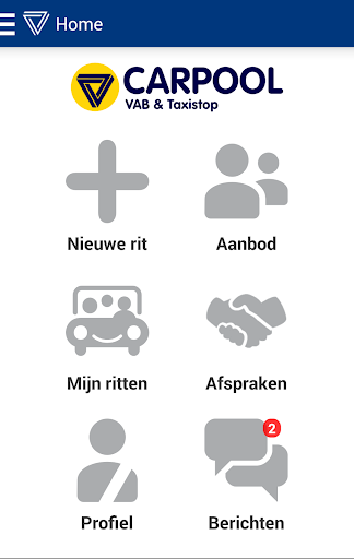 Carpool met VAB Taxistop