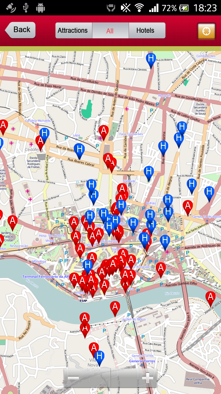 Porto Offline Travel Guide Screen 2