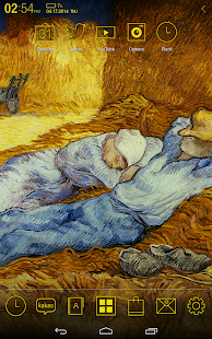 Vincent Van Gogh Atom theme