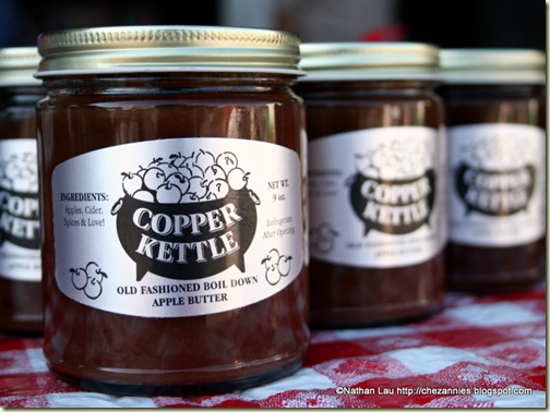 Canned Apple Butter at Gizdich Ranch