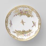 Tea service with tray (déjeuner Bolvry)