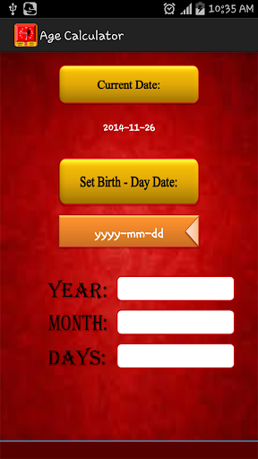 Age Calculator