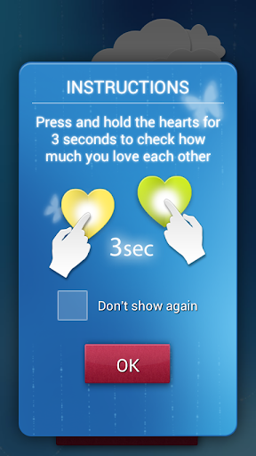 Love Test with Hearts