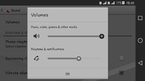 XZ White On Black Theme poster 11
