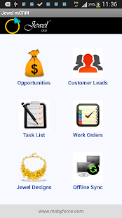Mobyforce Jewel CRM Screenshots 0