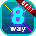 8 Flow Free (8 Way) mobile app icon