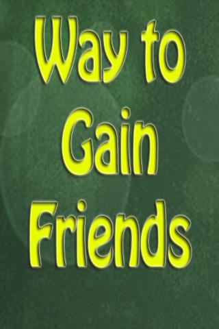 【免費社交App】Way to Gain Friends-APP點子