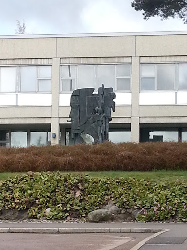 Sculpture in Front of Veikkaus HQ