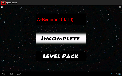 Lastest Space Travel II APK for PC