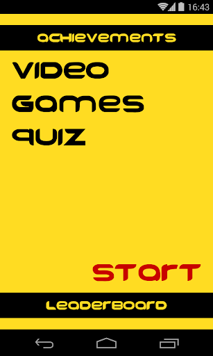 Video Games quiz