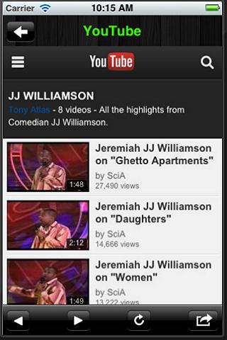 Comedian JJ Williamson