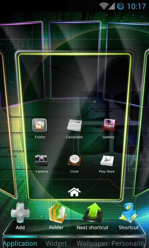 Classic Next Launcher 3D Theme - screenshot