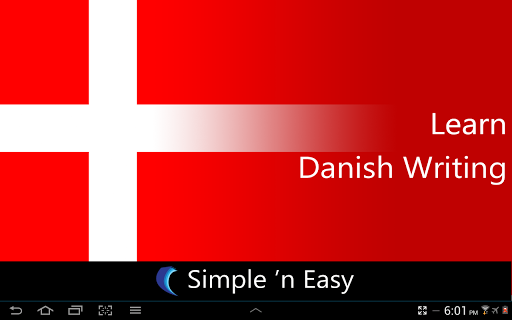 Learn Danish Writing