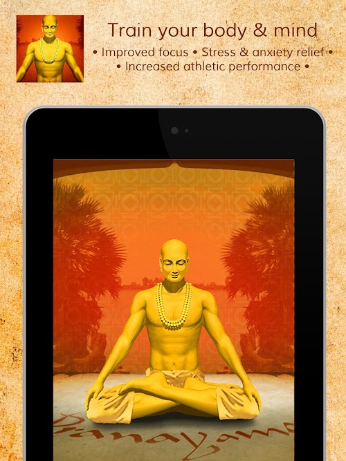 Android application Health Through Breath screenshort