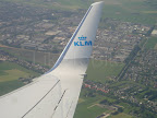 Arriving at Schiphol airport