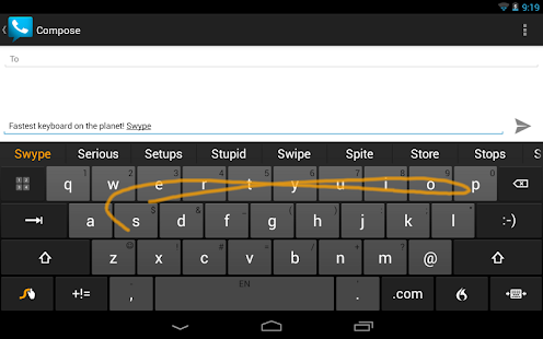 Swype Keyboard - screenshot thumbnail