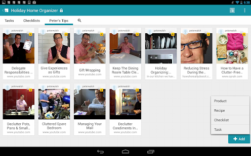 Springpad - screenshot thumbnail