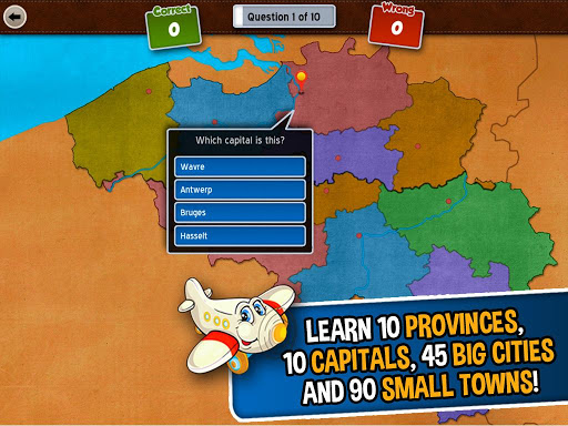 免費下載教育APP|GeoFlight Belgium: Geography app開箱文|APP開箱王