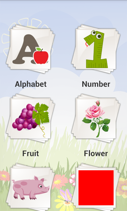 Android application English for Kids screenshort