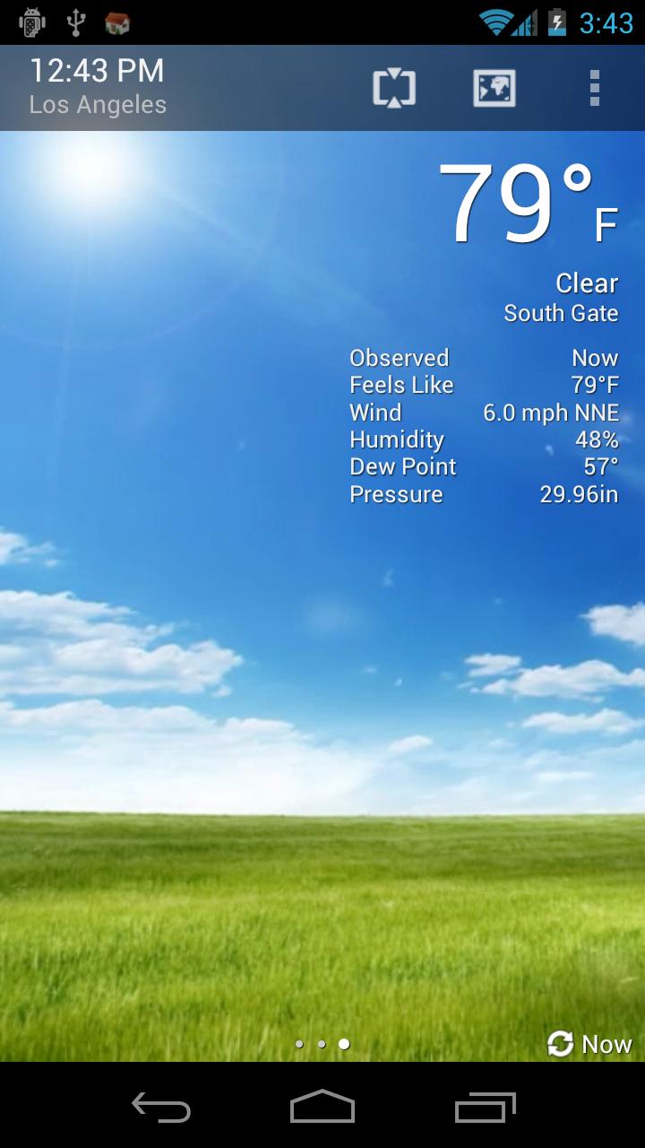 BeWeather &amp; Widgets Pro Screen 1