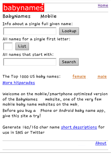 Baby Names and Meanings Free