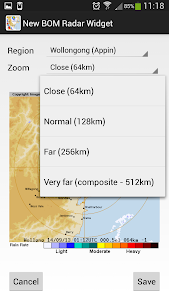 Australia Weather Radar Widget screenshot 4