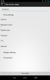 Free Download Ping monitor widget APK