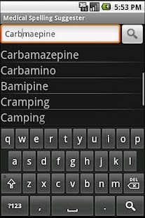 Medical Spelling Suggester