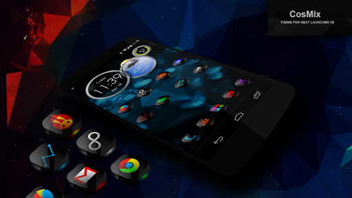 【免費個人化App】Next Launcher Theme CosMix 3D-APP點子