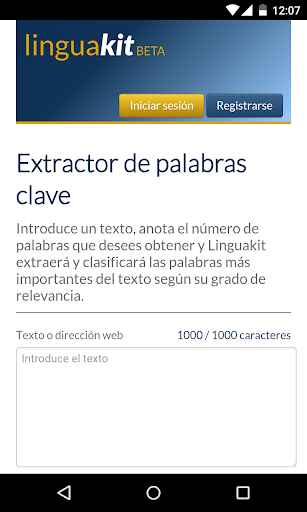 Extrator de Palavras-Chave LK