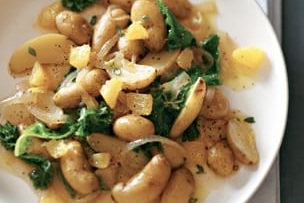Braised Potatoes &amp;amp; Escarole