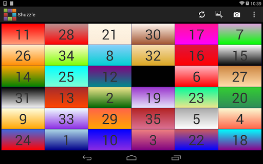【免費解謎App】Shuzzle – the shuffle puzzle-APP點子