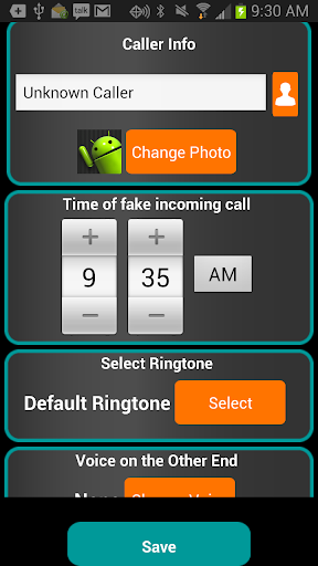 Fake-A-Call Free screenshot 3