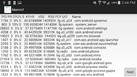 MemInf - Memory Information poster 4