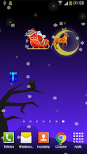 Santa Sleigh Live Wallpaper APK Download for Android