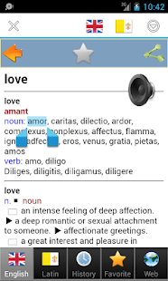Lastest Latin dictionary APK