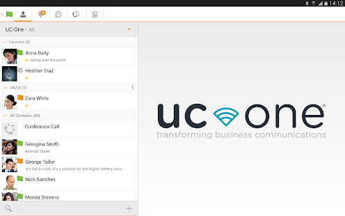 UC-One 2014 for Tablet Screenshots 3