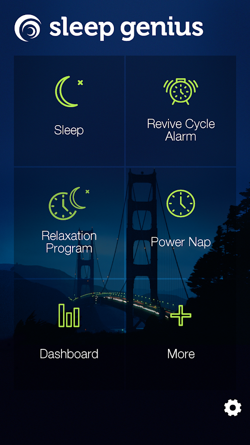 Android application Sleep Genius With Alarm screenshort