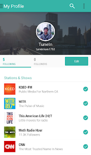 TuneIn Radio Pro - screenshot thumbnail