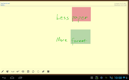 Handrite note Notepad Pro - screenshot thumbnail