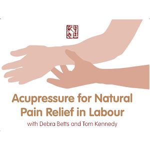 Acupressure labour pain relief