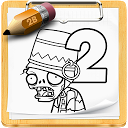 how to draw Plants vs Zombies mobile app icon