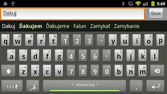 Lastest Slovak Keyboard Plugin APK for PC