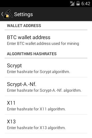 NiceHash stats