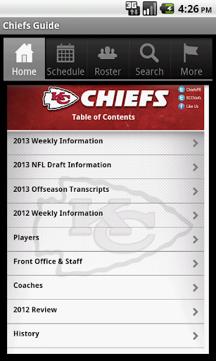 Chiefs Guide