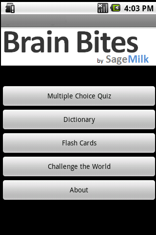 Android application Fashion Language Guide &amp; Quiz screenshort