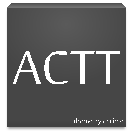 카카오톡 ACTT Black&White LOGO-APP點子